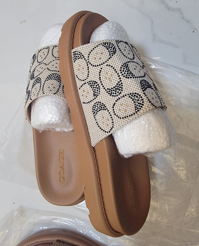 PU flat slipper shoes for men and women, without box, size 36-43, SS29.9-14-15