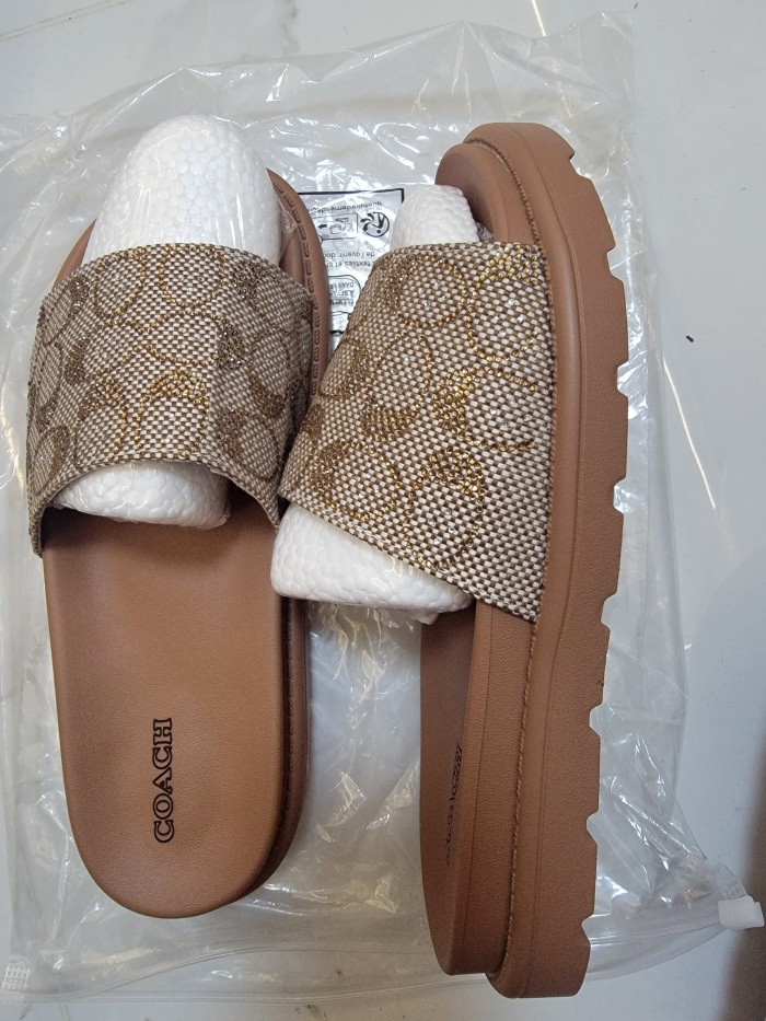 PU flat slipper shoes for men and women, without box, size 36-43, SS29.9-14-15