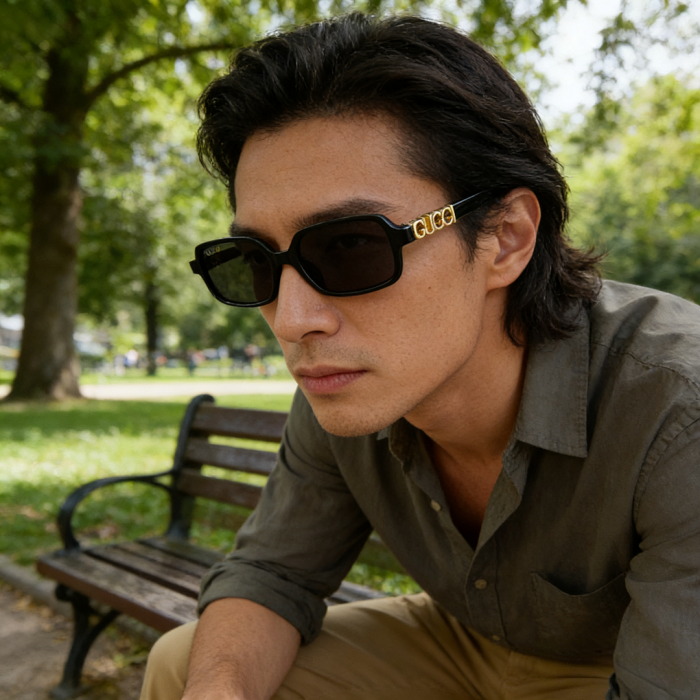 Blue light blocking sunglasses with the box and case ,G25-3479-3486