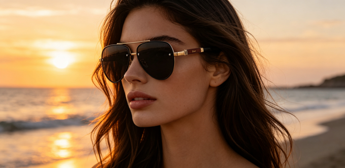 Blue light blocking sunglasses with the box and case ,G25-3728-3733