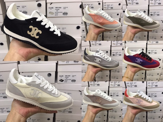 Women's flat sneaker shoes, size 35-40, SS70-2682-2689