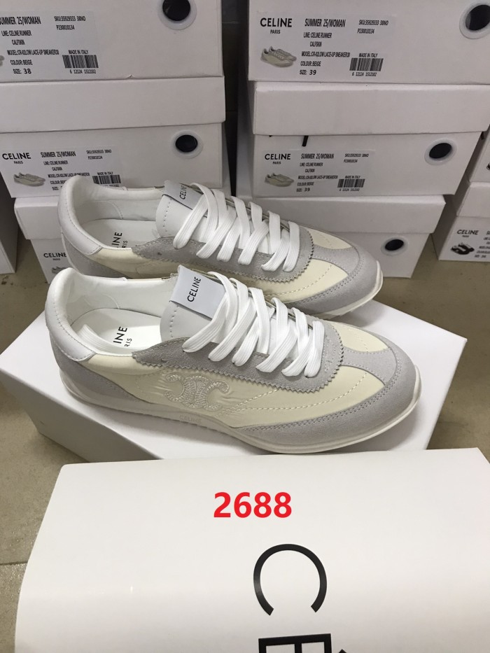 Women's flat sneaker shoes,  size 35-40, SS70-2682-2689