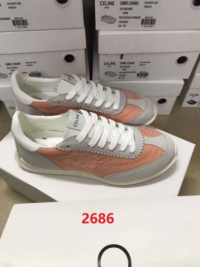 Women's flat sneaker shoes,  size 35-40, SS70-2682-2689