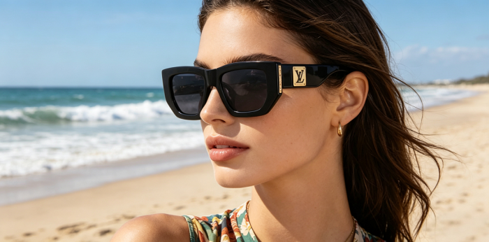 Blue light blocking sunglasses with the box and case ,G25-3806-3812