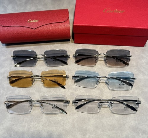Blue light blocking sunglasses with the box and case ,G25-3779-3784