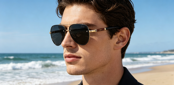 Blue light blocking sunglasses with the box and case ,G25-3728-3733