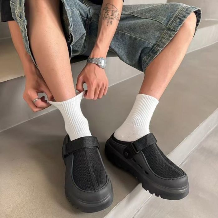 Women's men flat sandals shoes, size 37-44, SS50-2027-2030