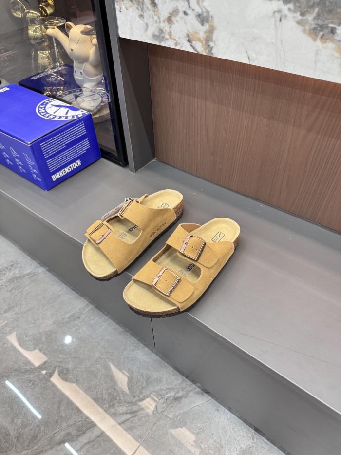 Men women cork vintage beach slippers casual slippers outside,with box,size 36-46, SS50-2044