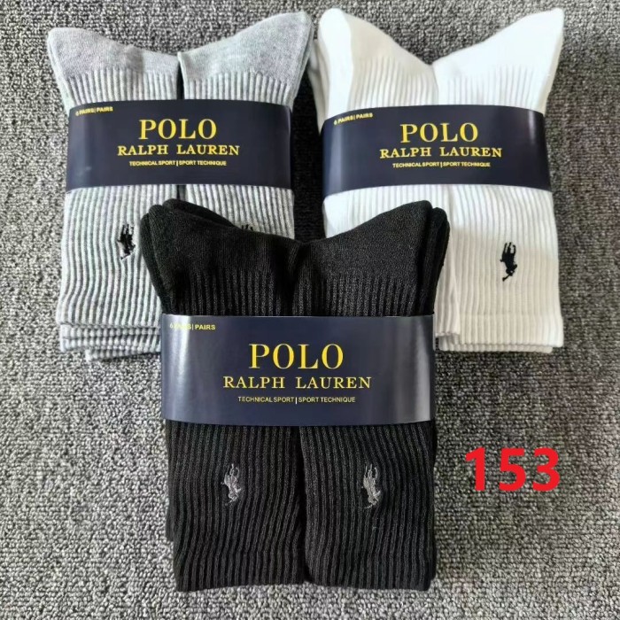 Embroidery breathable sports cotton socks for men， 6 pairs. no box, size 38-46,CL15.5-153