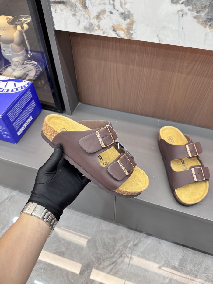 Men women cork vintage beach slippers casual slippers outside,with box,size 36-46, SS50-2038