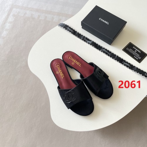 Women's flat slippers shoes, size 35-42, SS50-2061