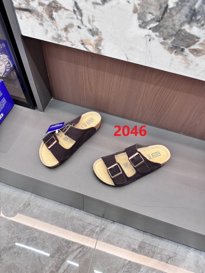 Men women cork vintage beach slippers casual slippers outside,with box,size 36-46, SS50-2046
