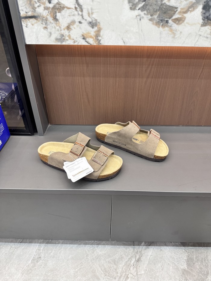 Men women cork vintage beach slippers casual slippers outside,with box,size 36-46, SS50-2043