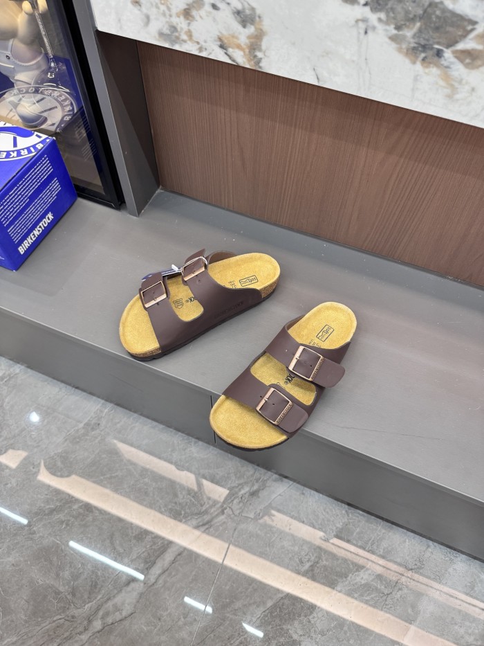 Men women cork vintage beach slippers casual slippers outside,with box,size 36-46, SS50-2038