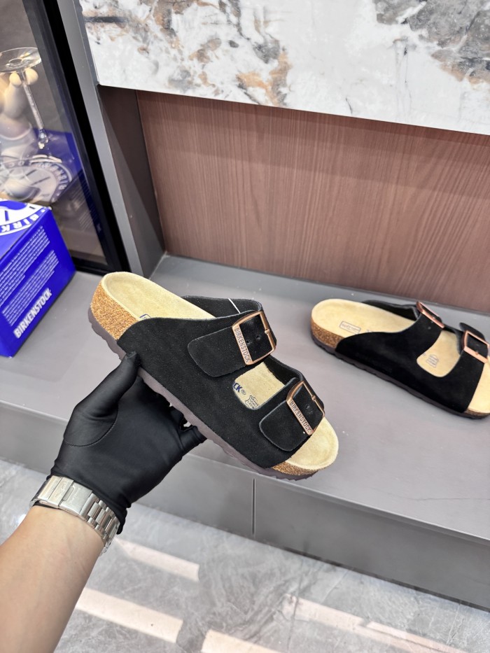 Men women cork vintage beach slippers casual slippers outside,with box,size 36-46, SS50-2045