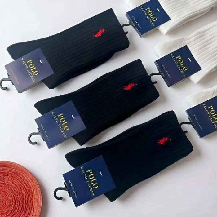 Embroidery breathable sports cotton socks for men women， 3 pairs . free size,CL15.5-154