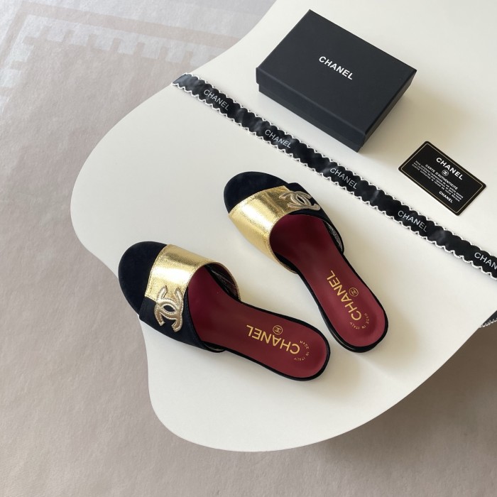 Women's flat slippers shoes, size 35-42, SS50-2058