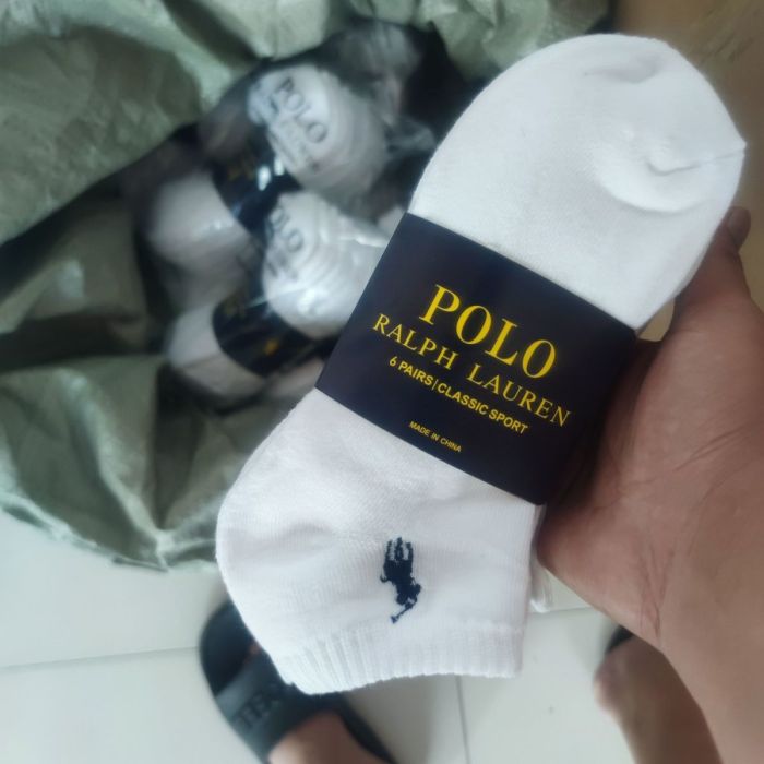 Embroidery breathable sports cotton socks for men， 6 pairs. no box, size 38-46,CL15.5-153