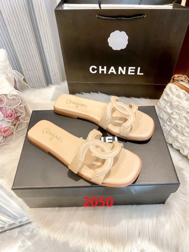 Women's flat slippers shoes, size 35-42, SS50-2050