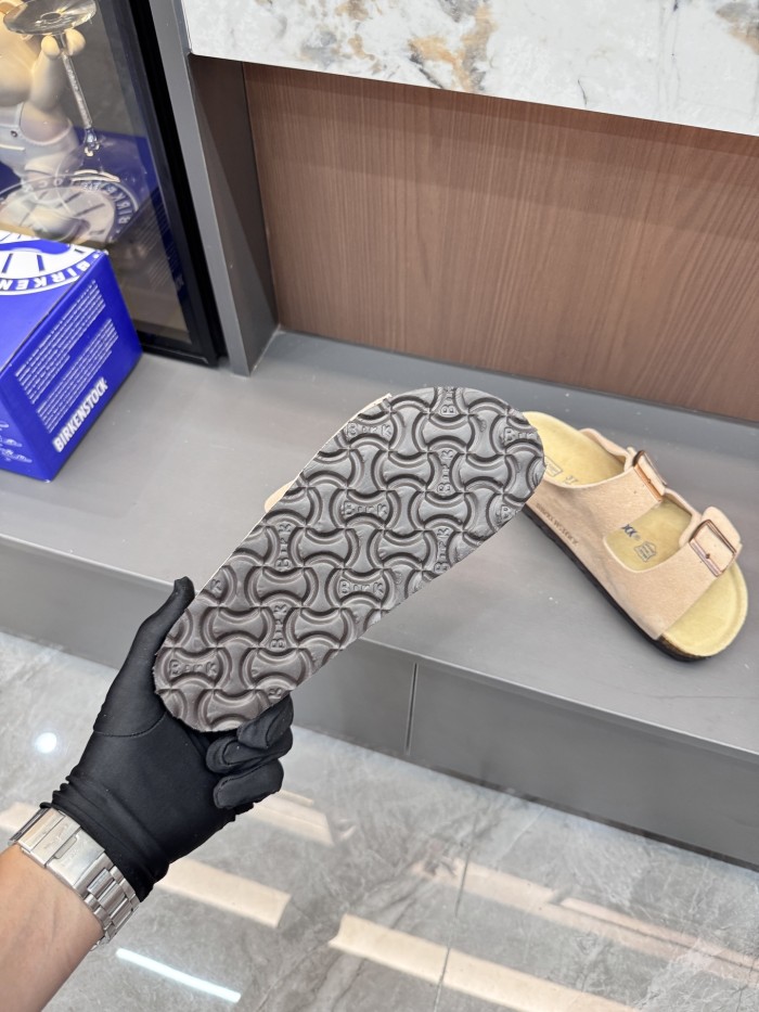Men women cork vintage beach slippers casual slippers outside,with box,size 36-46, SS50-2039