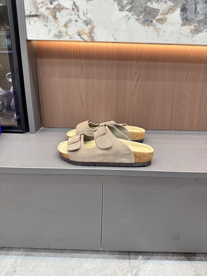 Men women cork vintage beach slippers casual slippers outside,with box,size 36-46, SS50-2043