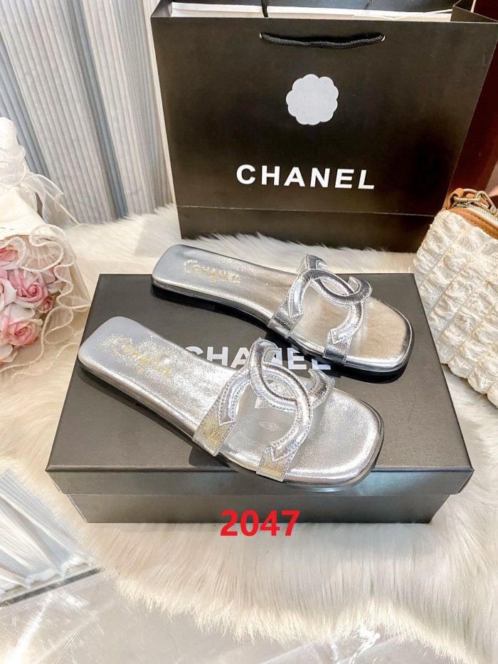Women's flat slippers shoes, size 35-42, SS50-2047