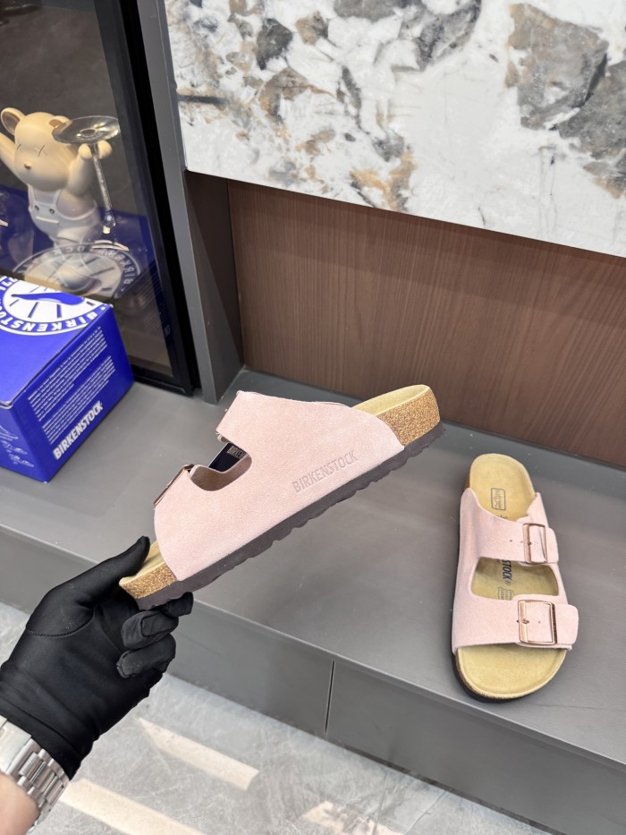 Men women cork vintage beach slippers casual slippers outside,with box,size 36-46, SS50-2041