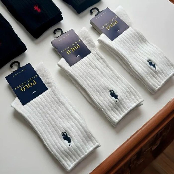 Embroidery breathable sports cotton socks for men women， 3 pairs . free size,CL15.5-154