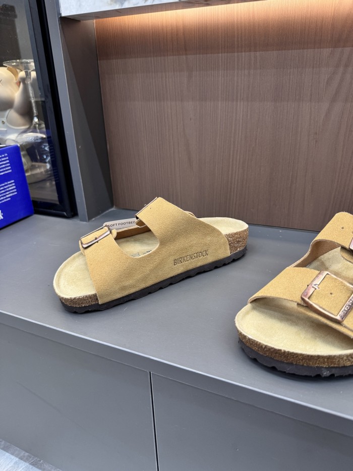 Men women cork vintage beach slippers casual slippers outside,with box,size 36-46, SS50-2044