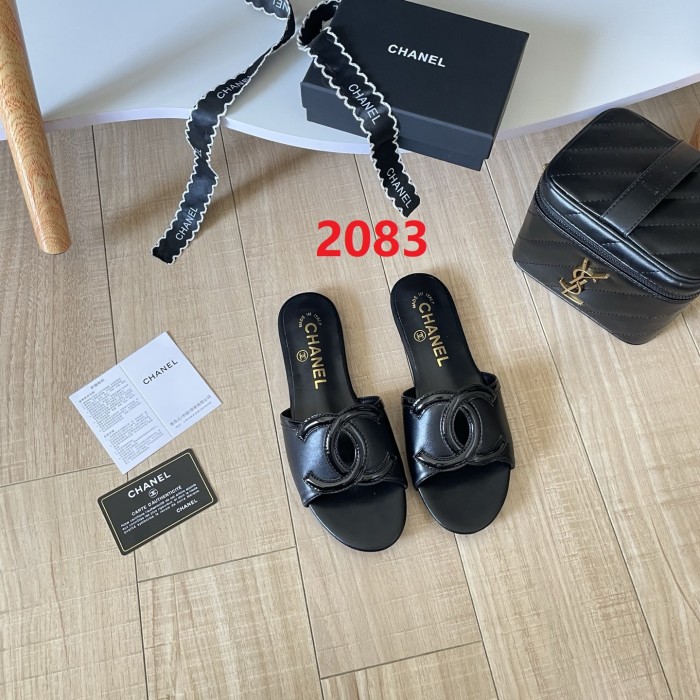 Women's flat slippers shoes, size 35-42, SS50-2083