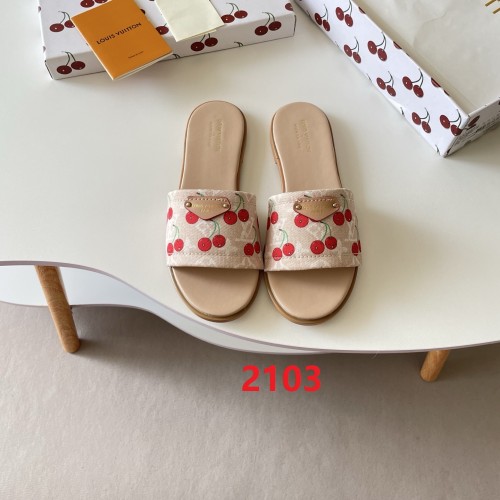 Women's flat slippers shoes, size 35-42, SS50-2103