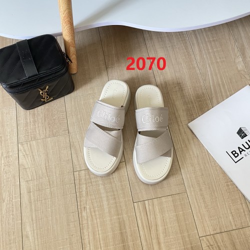 Women's platform slippers shoes, size 35-42, SS50-2070