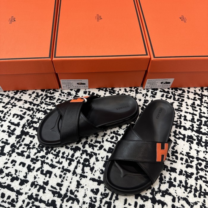 Women's men flat slippers shoes, size 35-45, SS50-2086-2088