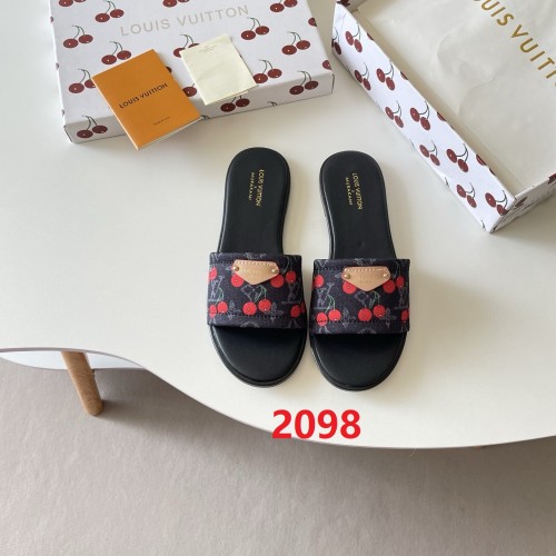 Women's flat slippers shoes, size 35-42, SS50-2098