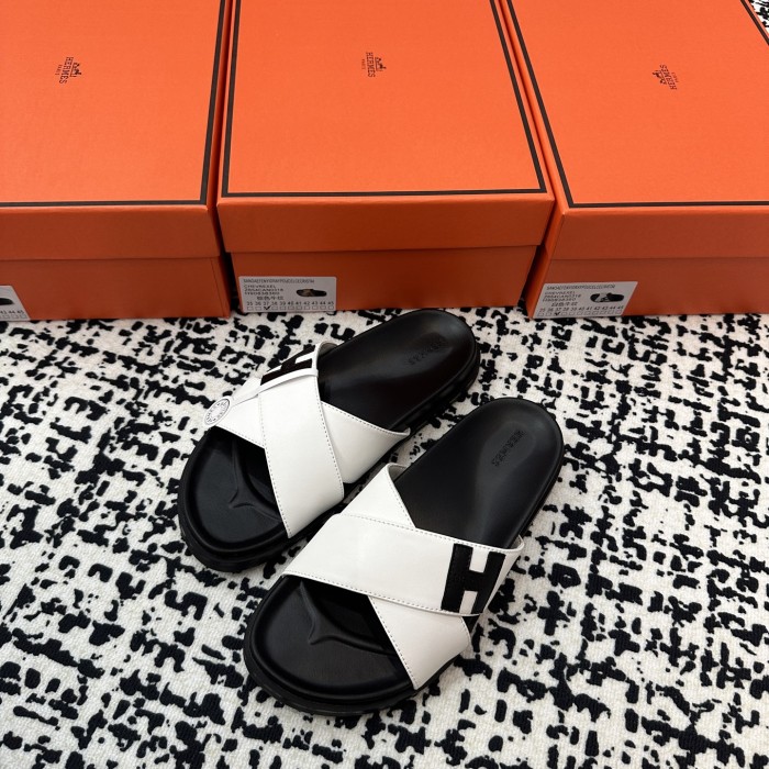 Women's men flat slippers shoes, size 35-45, SS50-2086-2088