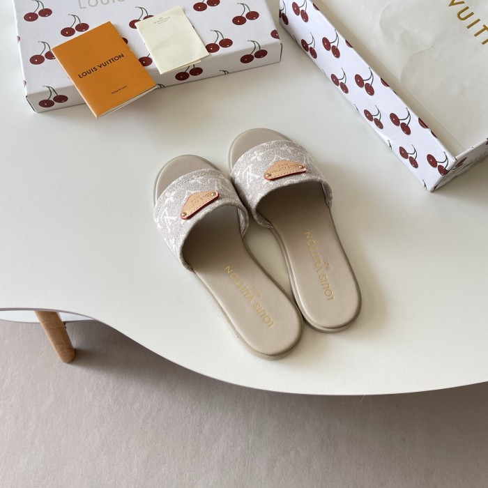 Women's flat slippers shoes, size 35-42, SS50-2114