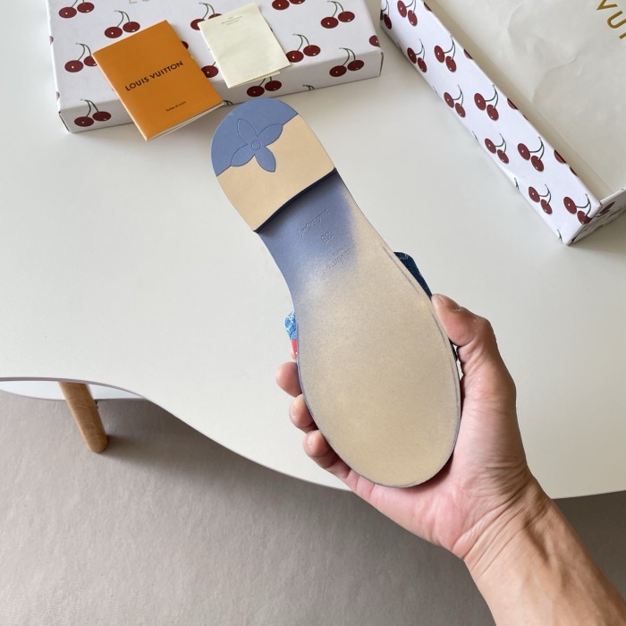 Women's flat slippers shoes, size 35-42, SS50-2100
