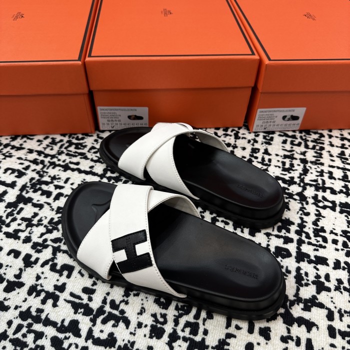 Women's men flat slippers shoes, size 35-45, SS50-2086-2088