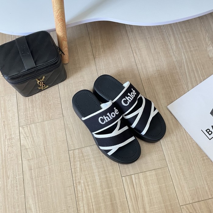 Women's platform slippers shoes, size 35-42, SS50-2076