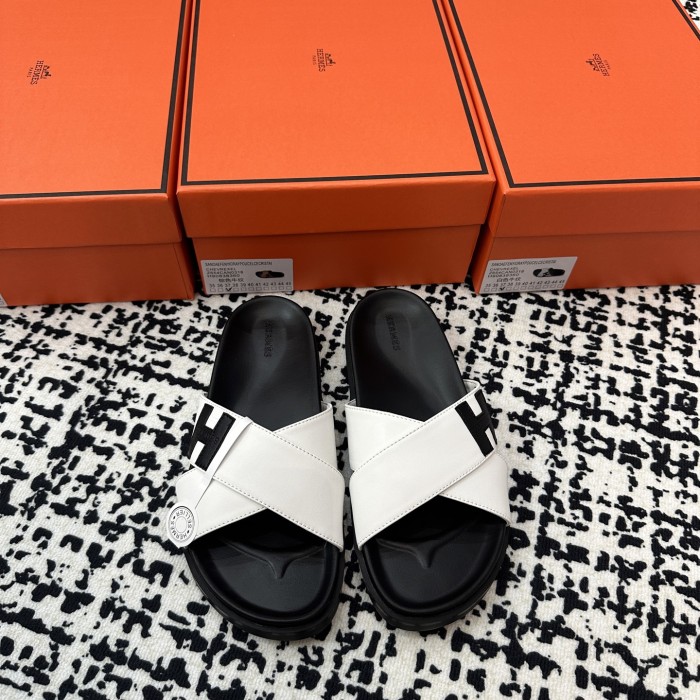 Women's men flat slippers shoes, size 35-45, SS50-2086-2088