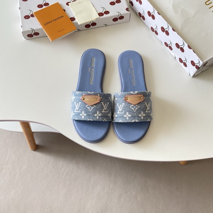 Women's flat slippers shoes, size 35-42, SS50-2110