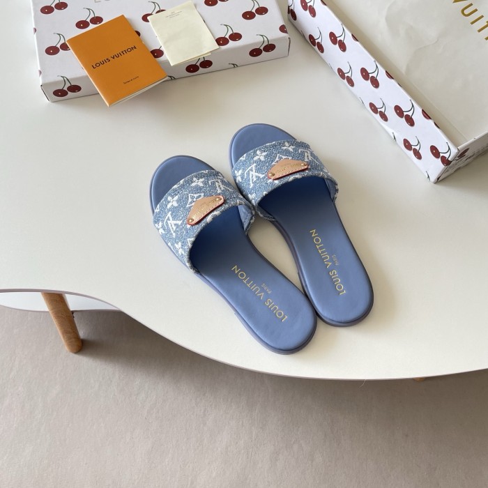 Women's flat slippers shoes, size 35-42, SS50-2110
