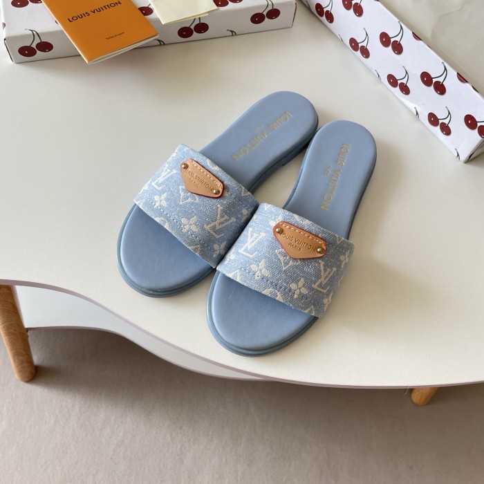 Women's flat slippers shoes, size 35-42, SS50-2113