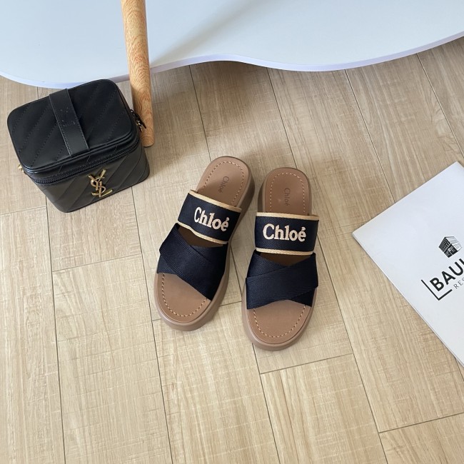 Women's platform slippers shoes, size 35-42, SS50-2074