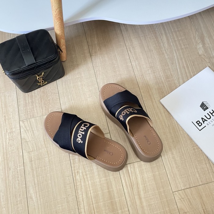Women's platform slippers shoes, size 35-42, SS50-2074