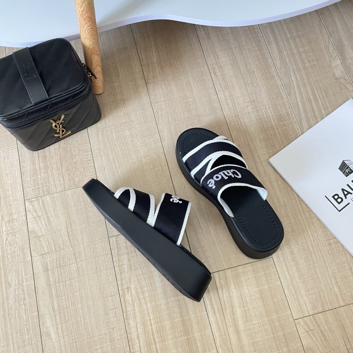 Women's platform slippers shoes, size 35-42, SS50-2076