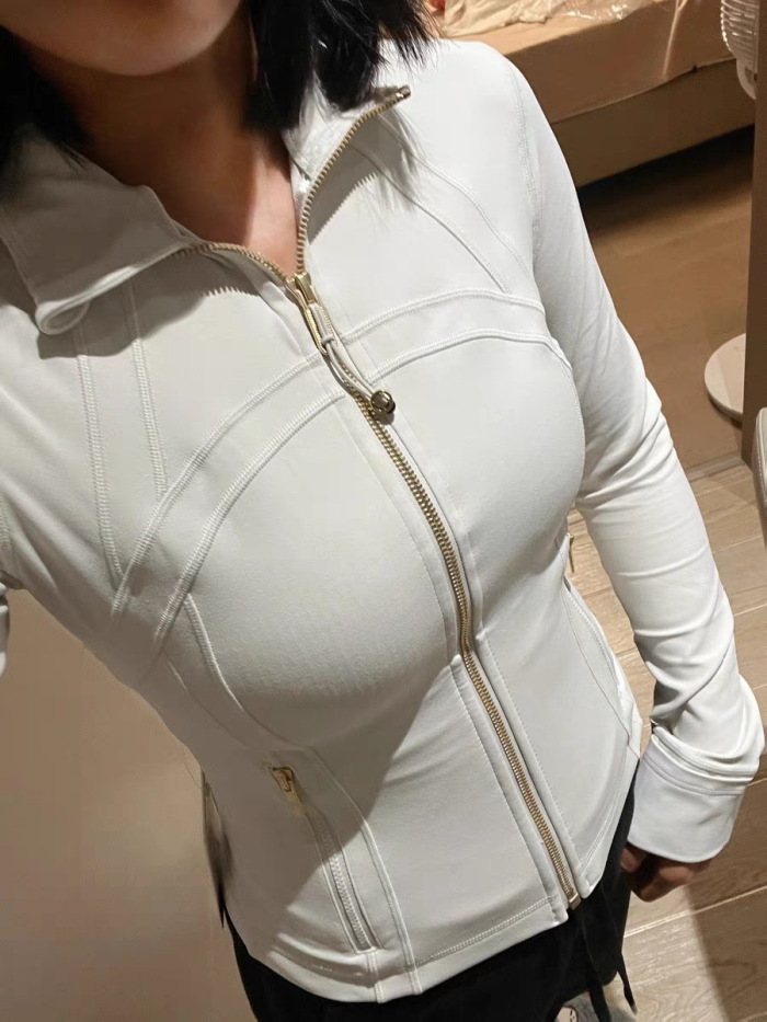Women's Stand-up collar jacket and skirt set Gym top Yoga clothes,CL78-37-52