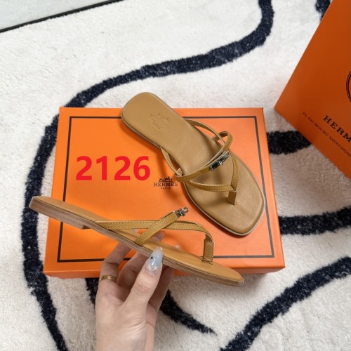 Women's flat slippers shoes, size 35-42, SS50-2126