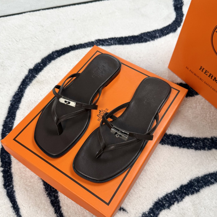 Women's flat slippers shoes, size 35-42, SS50-2129