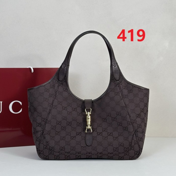 Split leather canvas bag ,4A ,size 35*28*15cm, no box, B88-419-420